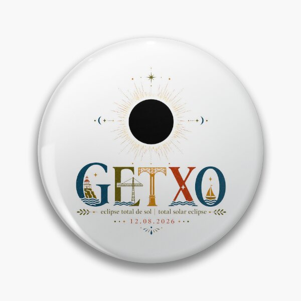 Item preview, Getxo Total Solar Eclipse 2026 designed and sold by Beyond Destinations.