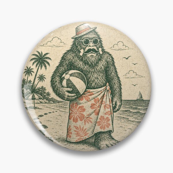 Item preview, Bigfoot’s Beach Disguise designed and sold by Tin Robot Co..