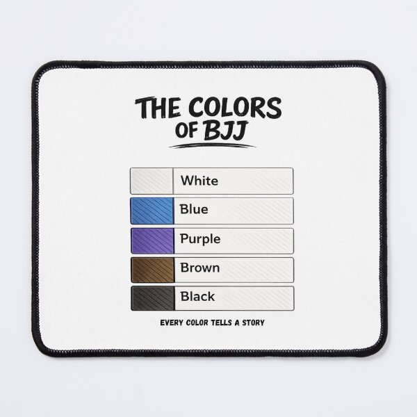 Item preview, BJJ Collection #002 | The Colors of BJJ – Every Color Tells a Story designed and sold by PH Creator Studio.