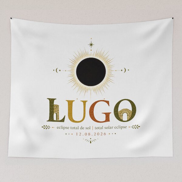 Item preview, Lugo Total Solar Eclipse 2026 designed and sold by Beyond Destinations.