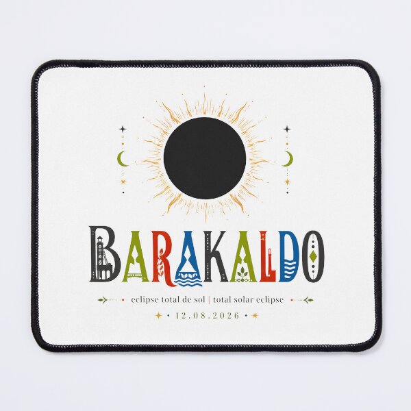 Item preview, Barakaldo Total Solar Eclipse 2026 designed and sold by Beyond Destinations.