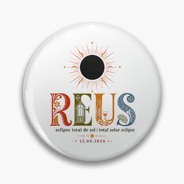 Item preview, Reus Total Solar Eclipse 2026 designed and sold by Beyond Destinations.