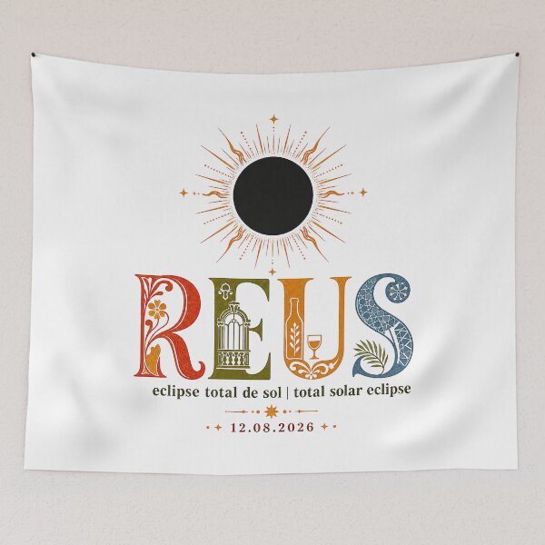 Item preview, Reus Total Solar Eclipse 2026 designed and sold by Beyond Destinations.