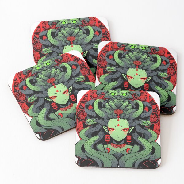 Item preview, Medusa art - Mythical creatures designed and sold by BobaTeeStore.