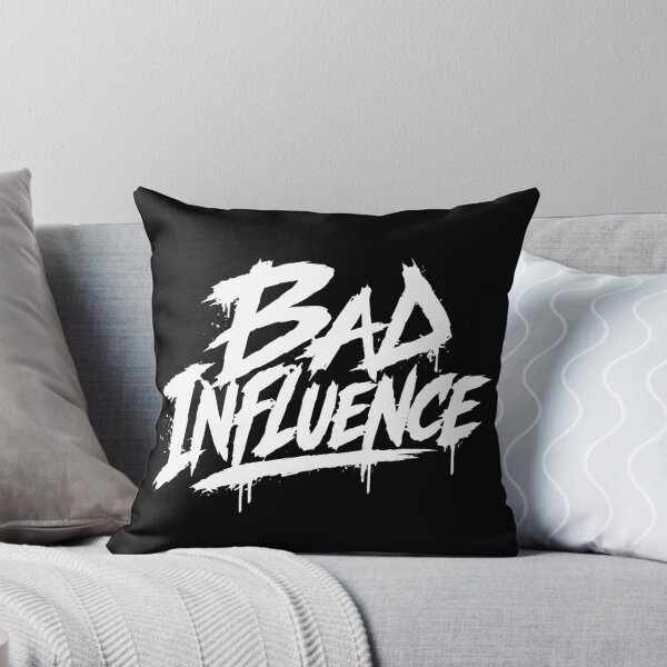 Item preview, Bad Influence Funny Quote T-Shirt | Rebel Vibes Graphic Tee designed and sold by BRUNTadventures.
