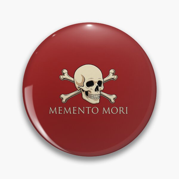 Item preview, Memento Mori - Skull with Crossbones / Skull Art & Crossbones designed and sold by 63Hotpeppers.