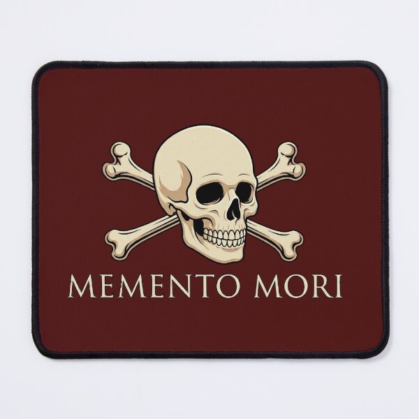 Item preview, Memento Mori - Skull with Crossbones / Skull Art & Crossbones designed and sold by 63Hotpeppers.