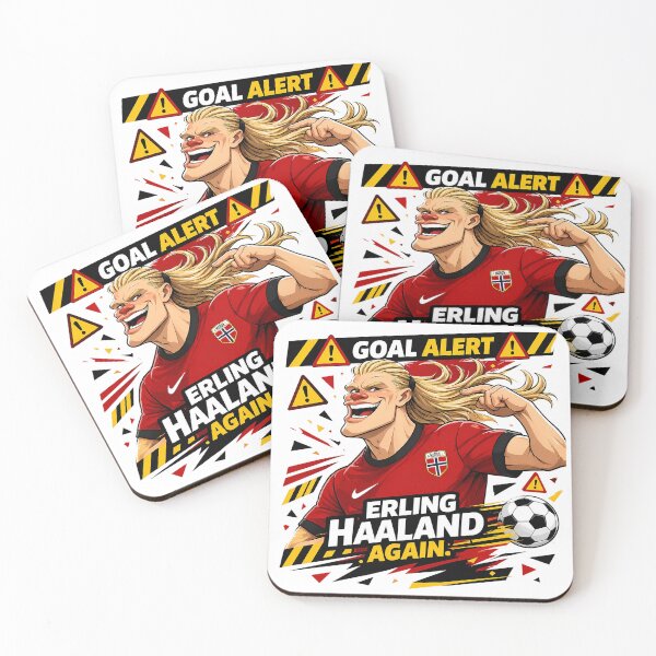 Item preview, Goal Alert Erling Haaland Again designed and sold by Fashvora.