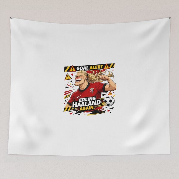 Item preview, Goal Alert Erling Haaland Again designed and sold by Fashvora.