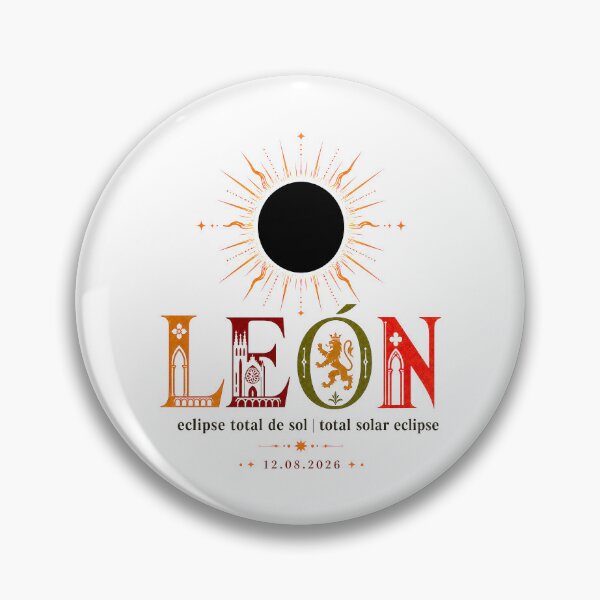 Item preview, León Total Solar Eclipse 2026 designed and sold by Beyond Destinations.
