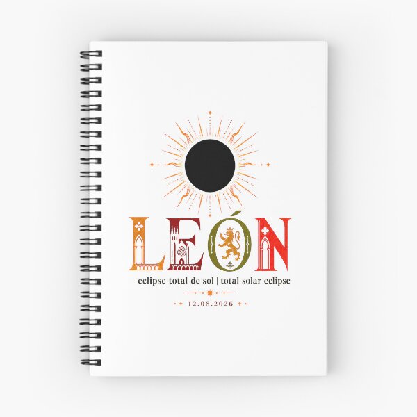 Item preview, León Total Solar Eclipse 2026 designed and sold by Beyond Destinations.