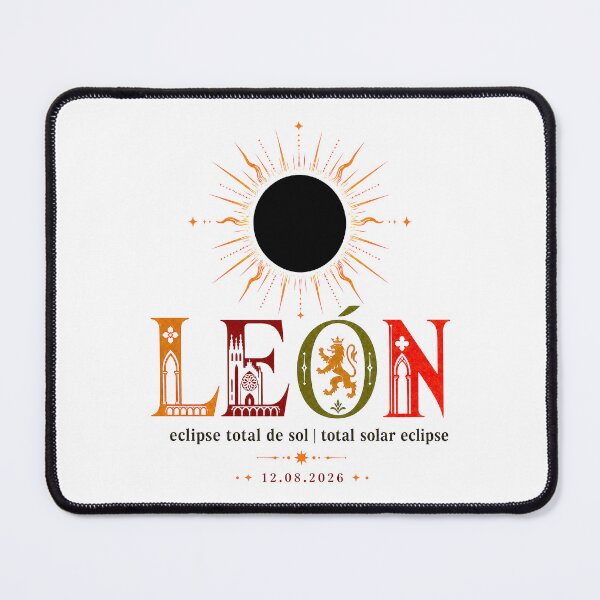 Item preview, León Total Solar Eclipse 2026 designed and sold by Beyond Destinations.