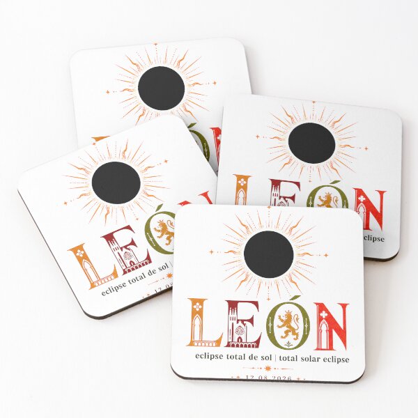 Item preview, León Total Solar Eclipse 2026 designed and sold by Beyond Destinations.