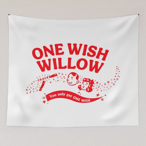 Item preview, Vintage One Wish Willow Obsession Movie Red Graphic Retro Aesthetic Design designed and sold by stellarofsea.