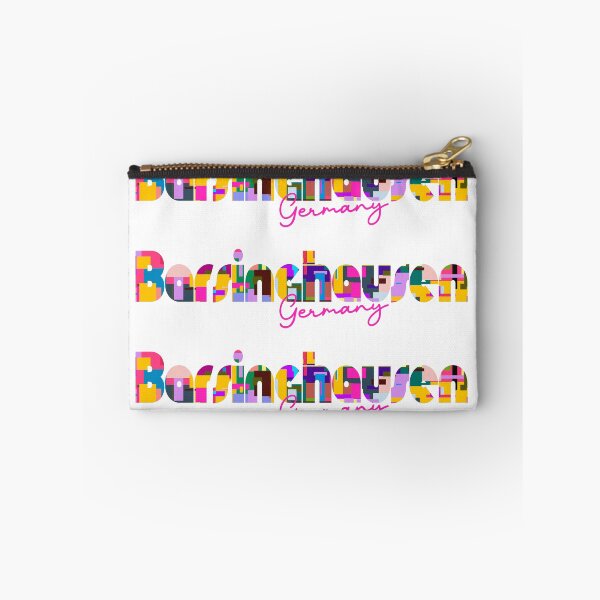 Item preview, Barsinghausen, Germany, Vibrant Abstract City Typography Art designed and sold by Wanderful-roads.