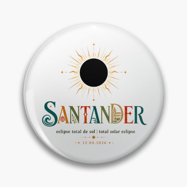 Item preview, Santander Total Solar Eclipse 2026 designed and sold by Beyond Destinations.