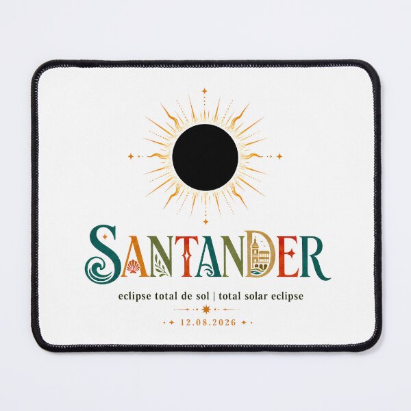 Item preview, Santander Total Solar Eclipse 2026 designed and sold by Beyond Destinations.