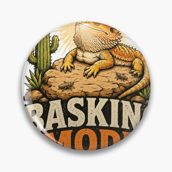 Item preview, Basking Mode Activated Bearded Dragon designed and sold by fantasyy.
