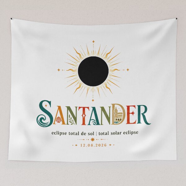 Item preview, Santander Total Solar Eclipse 2026 designed and sold by Beyond Destinations.