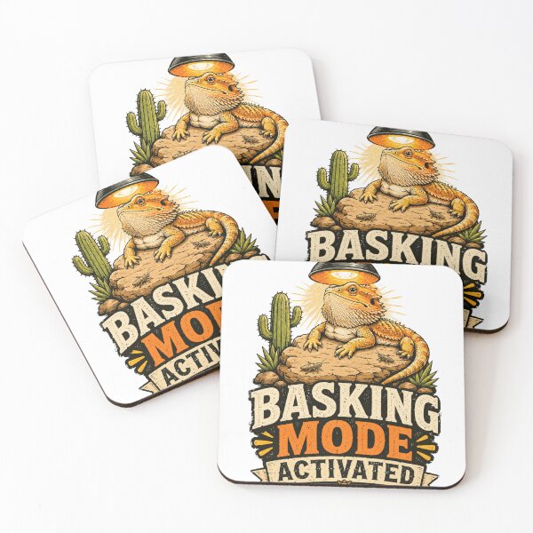 Item preview, Basking Mode Activated Bearded Dragon designed and sold by fantasyy.