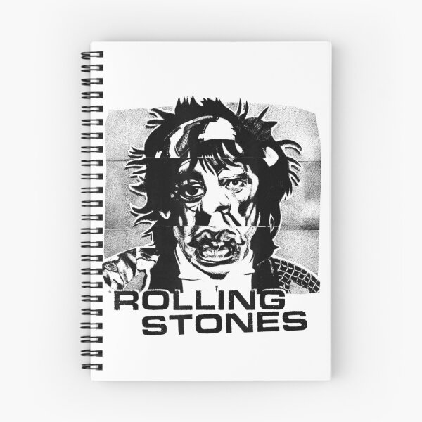 Item preview, Vintage Mick Jagger Portrait Black Graphic Classic Rock Music Band Design designed and sold by stellarofsea.