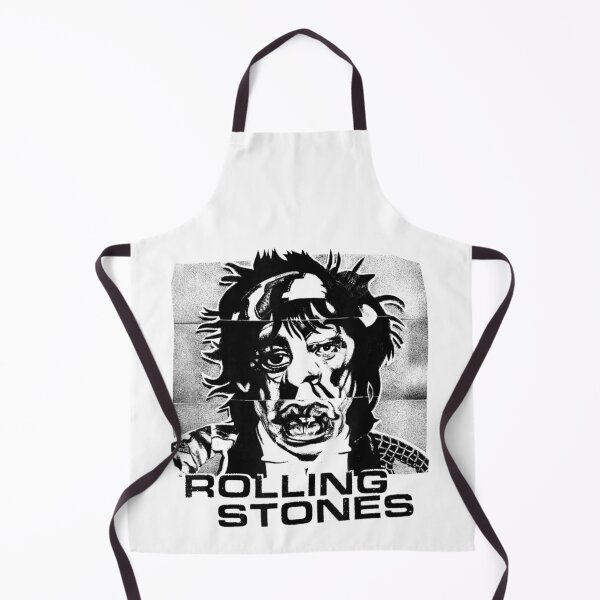 Item preview, Vintage Mick Jagger Portrait Black Graphic Classic Rock Music Band Design designed and sold by stellarofsea.