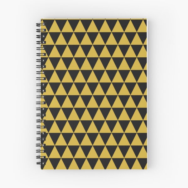 Item preview, Black And Gold Triangle Grid Pattern designed and sold by pattern-archive.