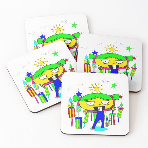 Item preview, Hyper Chaotic Holiday Celebration Fireworks designed and sold by pixelblotshop.