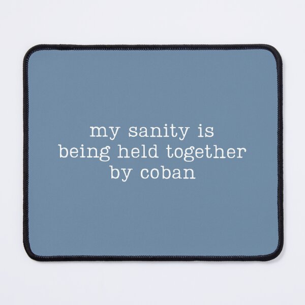 Item preview, My Sanity Is Being Held Together By Coban Funny Nurse T-Shirt designed and sold by egabilo.