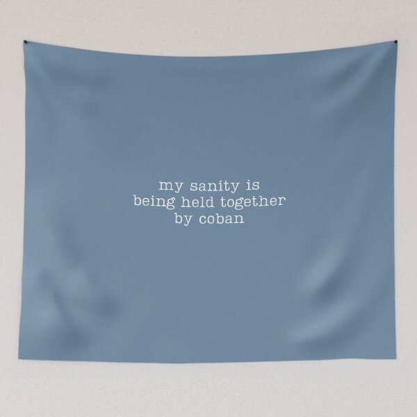 Item preview, My Sanity Is Being Held Together By Coban Funny Nurse T-Shirt designed and sold by egabilo.