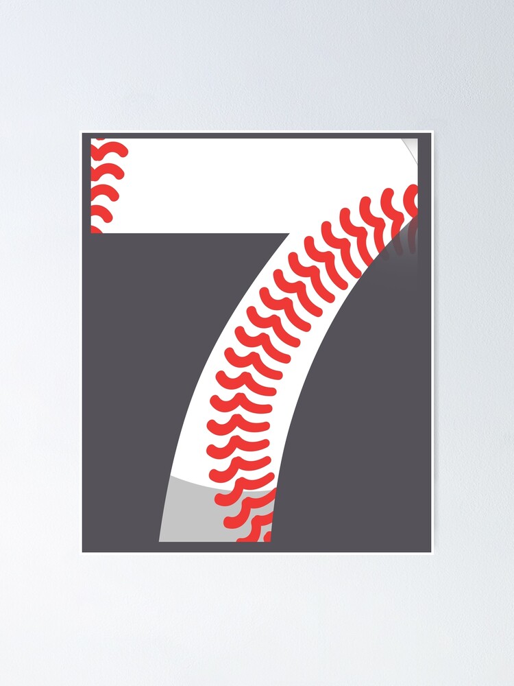 Number 11 Baseball #11 Poster for Sale by melsens