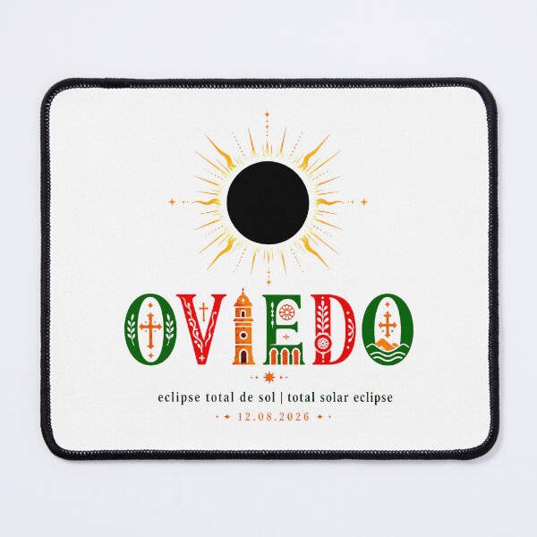 Item preview, Oviedo Total Solar Eclipse 2026 designed and sold by Beyond Destinations.