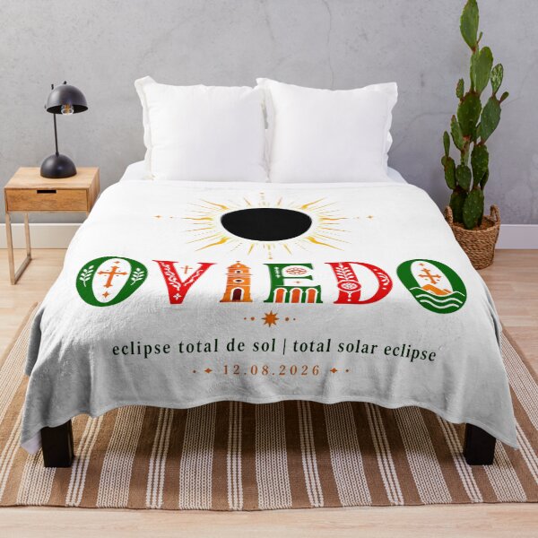 Item preview, Oviedo Total Solar Eclipse 2026 designed and sold by Beyond Destinations.