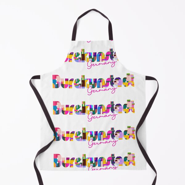Item preview, Burgkunstadt, Germany, Vibrant Abstract City Typography Art designed and sold by Wanderful-roads.