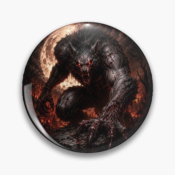 Item preview, Scary bloodthirsty Werewolf art designed and sold by SMARTKIT  DESIGNAGENCY.