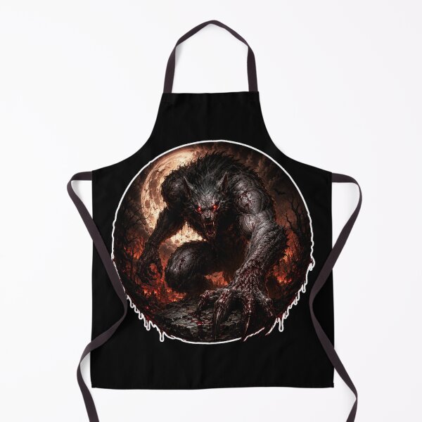 Item preview, Scary bloodthirsty Werewolf art designed and sold by SMARTKIT DESIGNAGENCY.