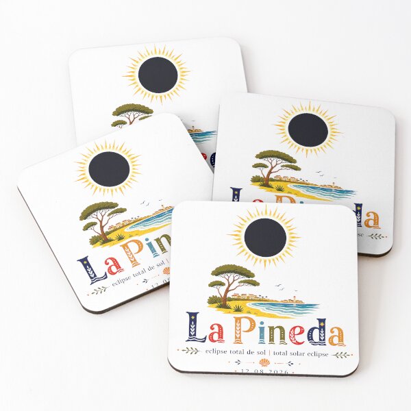 Item preview, La Pineda Total Solar Eclipse 2026 designed and sold by Beyond Destinations.