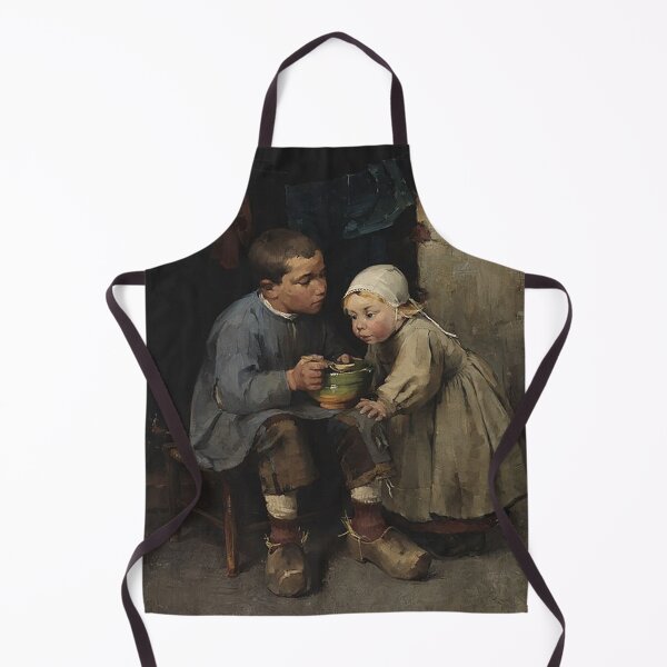 Item preview, Helen Schjerfbeck - A Boy Feeding his Little Sister designed and sold by tomorrowsart.