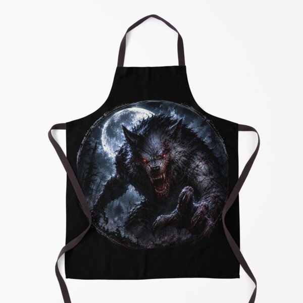 Item preview, Scary full moon Werewolf art designed and sold by SMARTKIT DESIGNAGENCY.