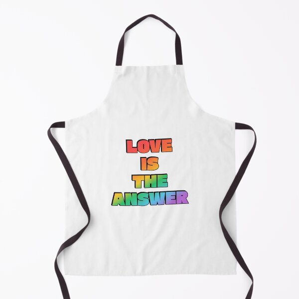 Item preview, Love Is The Answer LGBTQ rainbow gay pride designed and sold by Inspirationmotivation.
