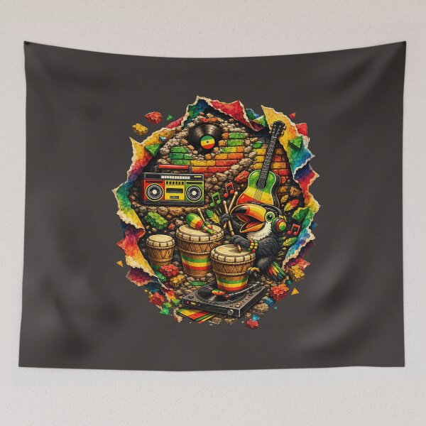 Item preview, Rhythm Beyond the Wall designed and sold by Aimetoi.