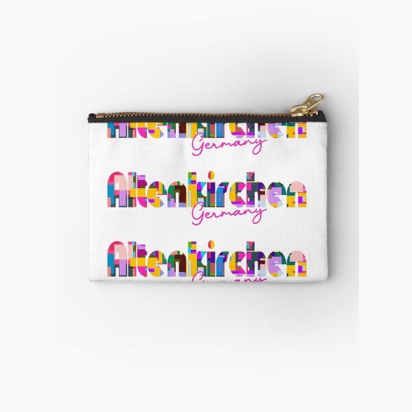 Item preview, Altenkirchen, Germany, Vibrant Abstract City Typography Art designed and sold by Wanderful-roads.