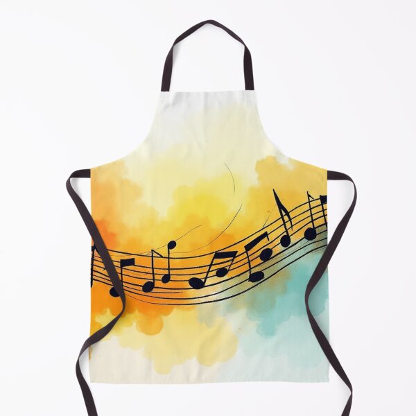 Item preview, Colorful Music Notes Watercolor Painting. designed and sold by fbtrisha.