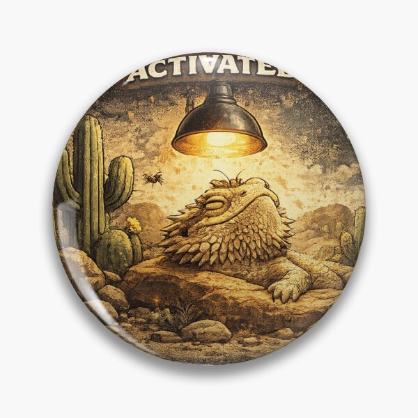 Item preview, Basking Mode Activated Vintage Bearded Dragon designed and sold by fantasyy.