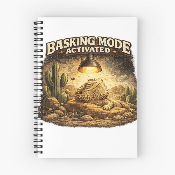Item preview, Basking Mode Activated Vintage Bearded Dragon designed and sold by fantasyy.