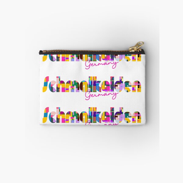 Item preview, Schmalkalden, Germany, Vibrant Abstract City Typography Art designed and sold by Wanderful-roads.