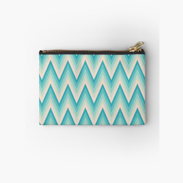 Item preview, chevron pattern turquoise designed and sold by Laila-Ahmed.