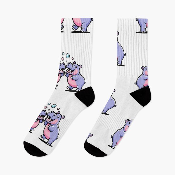 Item preview, Funny Hippopotamus designed and sold by Royalsticker.