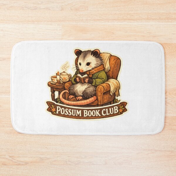 Item preview, Possum Book Club Cozy Reader designed and sold by TheRealTaria.