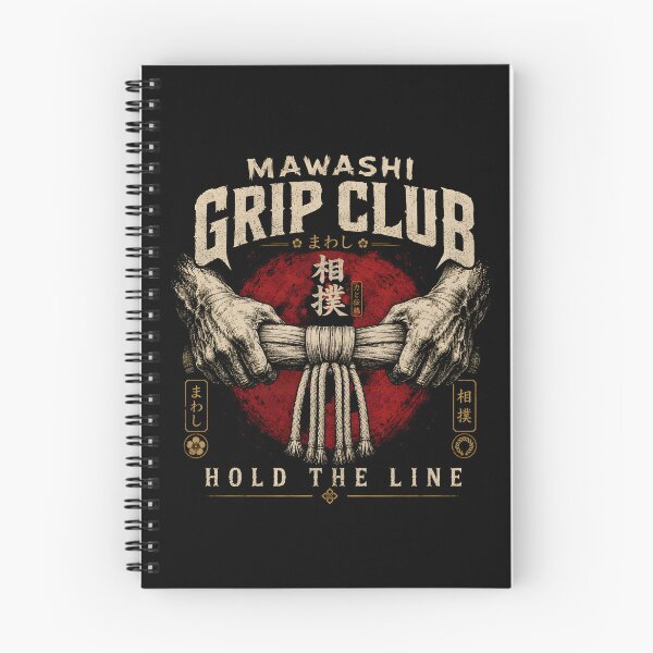 Item preview, Mawashi Grip Club Japanese Sumo Wrestling Design designed and sold by Orbit Ink.